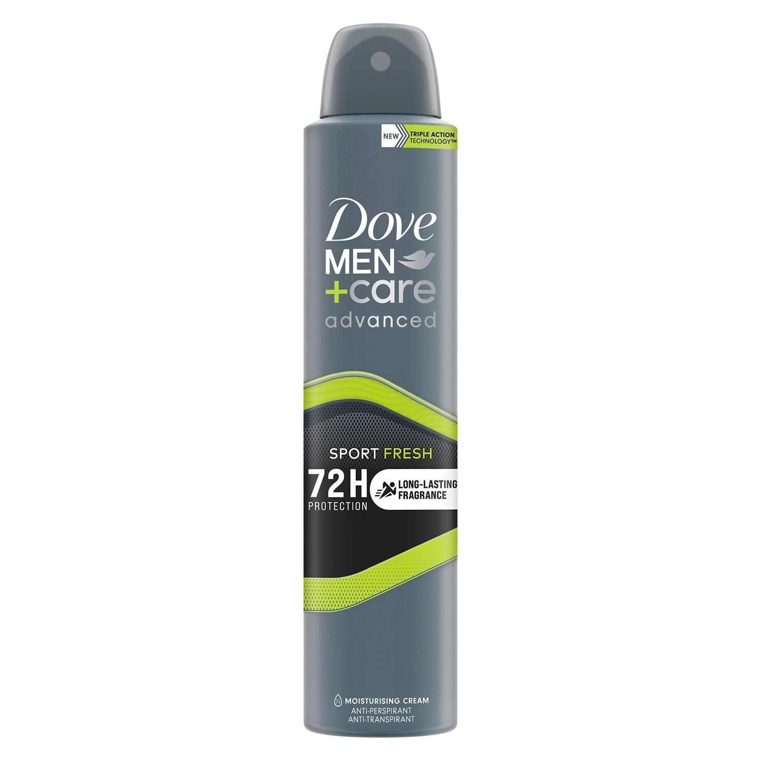 Dove Men + Care Sport Fresh 72H Protection Antiranspirante Aerosol 150 Ml - Bellso